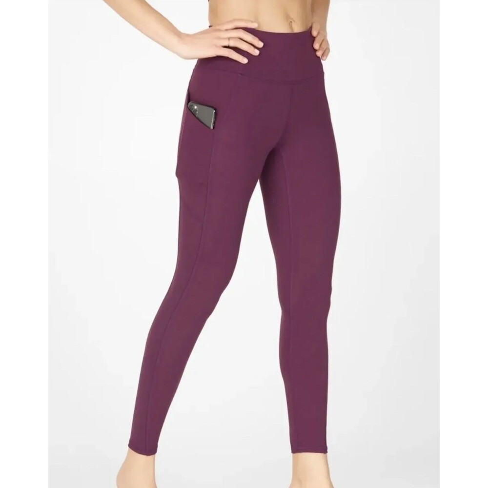 FABLETICS Women's Oasis PureLuxe High Rise 7/8 Legging S Purple EUC B57